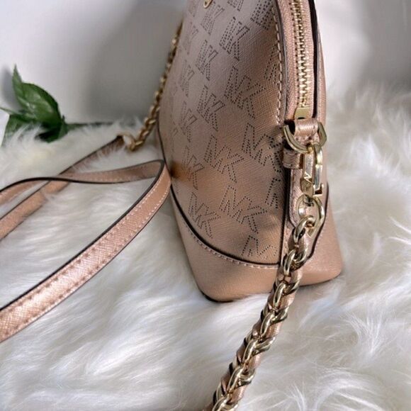 - New 💯 Authentic Michael KorsSignature Jet Set Charm Dome Crossbody - Picture 9 of 12